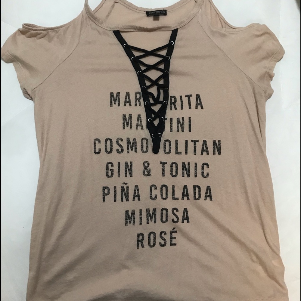 Lace up casual shirt